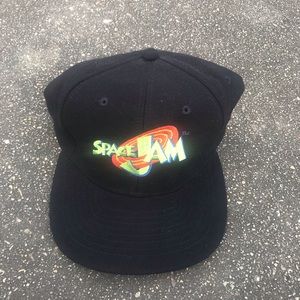 90s Vtg space jam movie promo SnapBack Jordan rare
